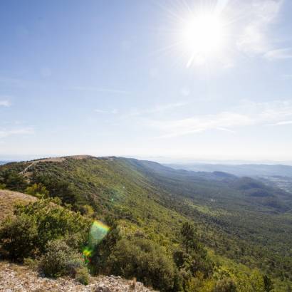 Grande Traversée de Vaucluse en VTT Etape 8 -B  - De Vitrolles en Luberon à Lauris