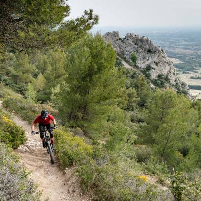 GTV per mountainbike Etappe 2 - Van Malaucène naar Bedoin