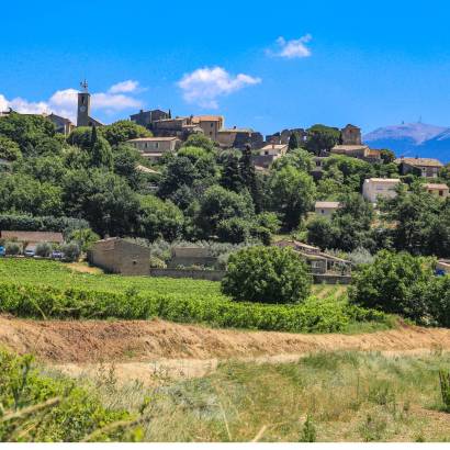 Cycling Itinerary - Medieval villages around Vaison la Romaine