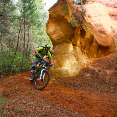 MTB GTV Etappe 7 - Von Saint-Saturnin-les-Apt nach Vitrolles-en-Luberon