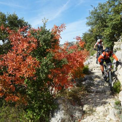 Long Distance Mountain Bike Trail, Stage 9 – From Lauris to Mérindol