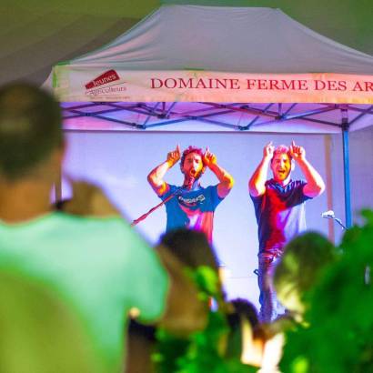 Les Je'dis vin au domaine la Ferme des Arnaud Les Je'dis vin au domaine la Ferme des Arnaud