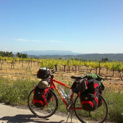 The Pays d'Aigues by bike