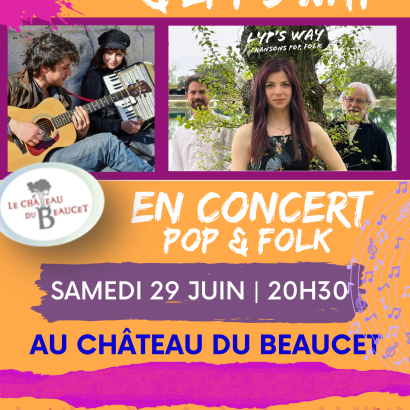 Concert au Château : The Larcenists & Lpy's Way