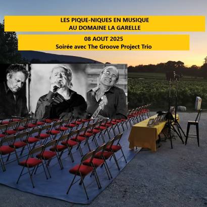 Les Pique-Niques en Musique au Domaine La Garelle - Soirée avec Les Pique-Niques en Musique au Domaine La Garelle - Soirée avec