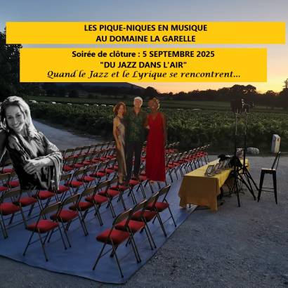 Les Pique-Niques en Musique au Domaine La Garelle - Les Pique-Niques en Musique au Domaine La Garelle -