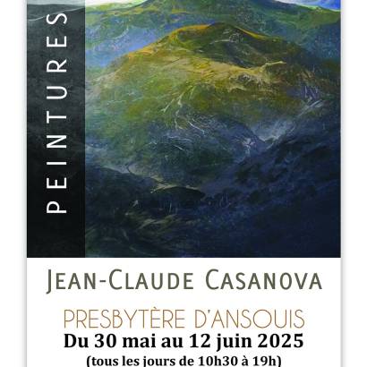 Exposition de peinture de Jean-Claude Casanova à Ansouis Exposition de peinture de Jean-Claude Casanova à Ansouis