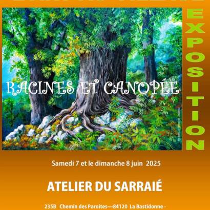 Exposition au Sarraié : Poussez la porte de l'Atelier! Exposition au Sarraié : Poussez la porte de l'Atelier!