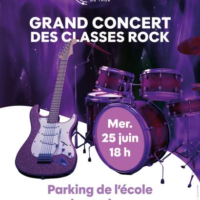 Grand Concert des Classes Rock Grand Concert des Classes Rock