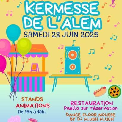 Kermesse de l'ALEM à Mirabeau Kermesse de l'ALEM à Mirabeau