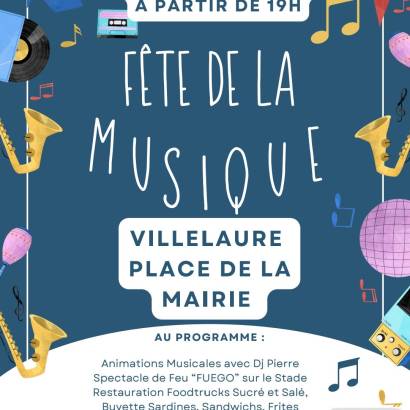 Fête de la musique à Villelaure Fête de la musique à Villelaure