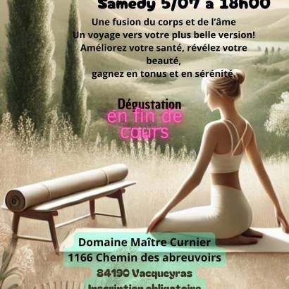 Cours de Pilates en plein air Cours de Pilates en plein air