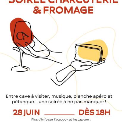Soirée charcuterie et fromage Soirée charcuterie et fromage