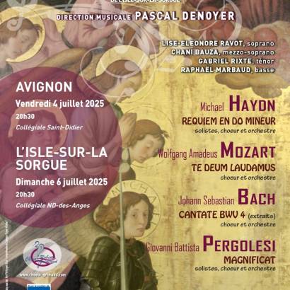 The Robert Grimaud Choir and Orchestra in concert The Robert Grimaud Choir and Orchestra in concert