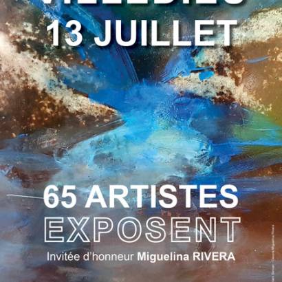 65 artistes exposent à Villedieu 65 artistes exposent à Villedieu