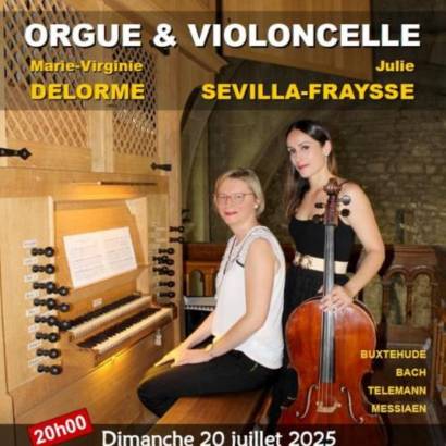 Konzert 'Marie-Virginie Delorme' - Festival Vaison'Orgues de l'Aroc Konzert 'Marie-Virginie Delorme' - Festival Vaison'Orgues de l'Aroc