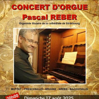 Konzert 'Pascal Reber' - Festival Vaison'Orgues de l'Aroc Konzert 'Pascal Reber' - Festival Vaison'Orgues de l'Aroc