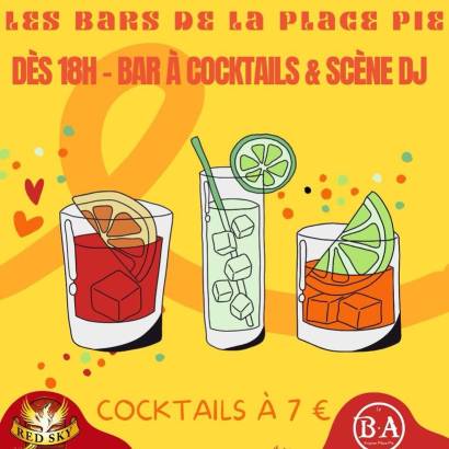The bars of Place Pie celebrate The bars of Place Pie celebrate