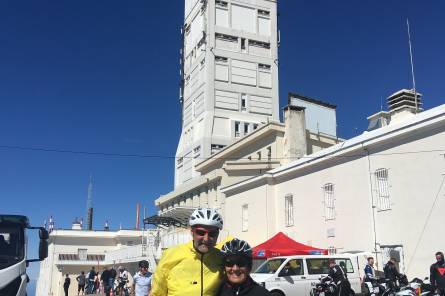 Wielrennen: Beklimming van de Mont Ventoux vanuit Malaucène