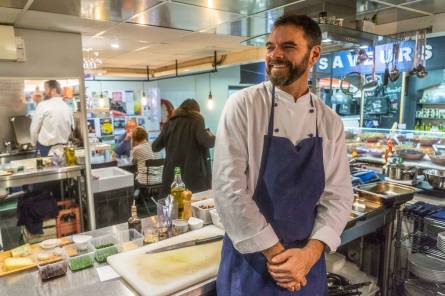 Cooking class at the Centr' Halles