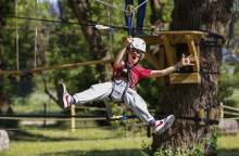 Parcours aventure dans les arbres ''Oxygene Parc Aventure''