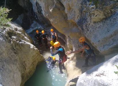Canyoning avec l'Aspa