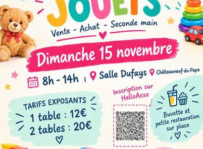 Bourse aux Jouets de Châteauneuf du Pape