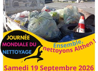 Journée mondial du nettoyage à Althen