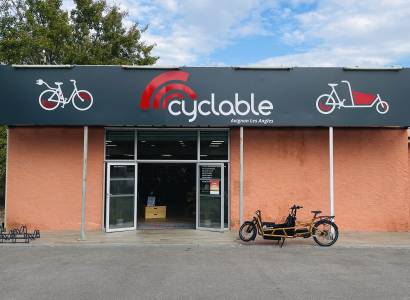 Cyclable Avignon les Angles