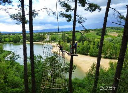 Parcours aventure dans les arbres "Ventoux Aventure"