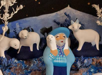 Les santons bleus