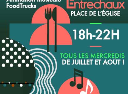 Marché nocturne d'Entrechaux