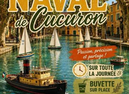 Journée de modélisme naval à Cucuron.