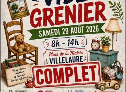 Vide grenier  à Villelaure