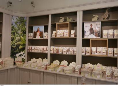 Boutique et salon de thé Silvain - Paysans Nougatiers