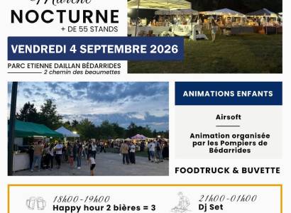 Marché nocturne Bédarrides