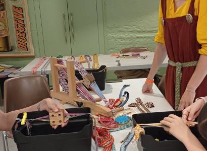 Fête de la véraison Ateliers tissage aux cartes