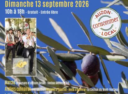 Festival Ventoux Saveurs : Fête gourmande de l'huile d'olive en Ventoux