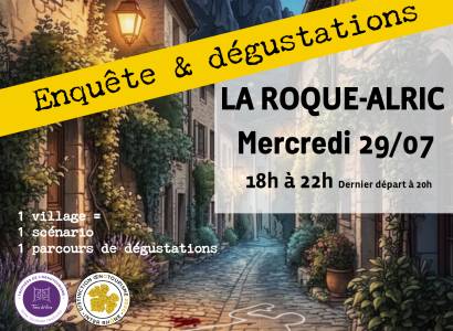 Enquête dans les vignes - Murder Party à La Roque-Alric