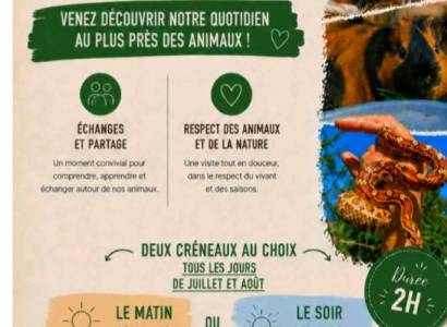 Visite de ferme pédagogique à l'Esat du Grand Réal à La Bastidonne