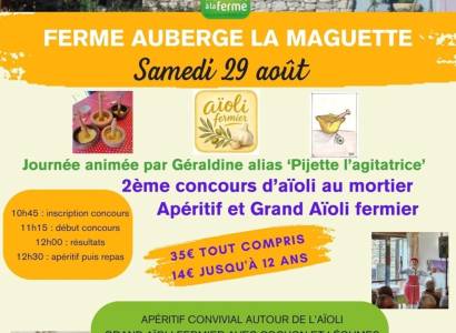 Journée Aïoli à la ferme auberge la Maguette