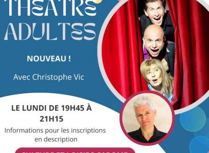Cours théâtre adulte
