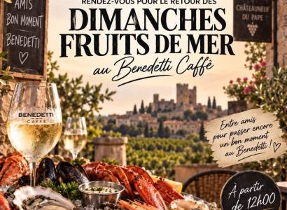 Dimanche Fruits de Mer au Benedetti Caffè