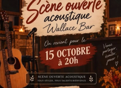 Soirée scène ouverte acoustique