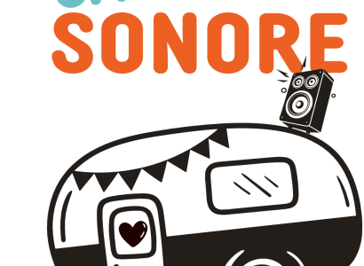 La "Caravane sonore" porté par le Grand Ménage passe  à  Cabrières d' Aigues