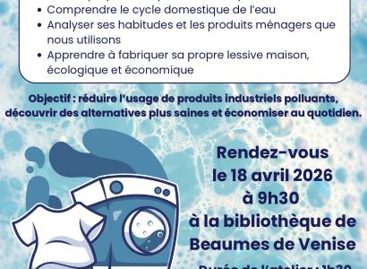 Atelier lessive : Et si on faisait autrement ?