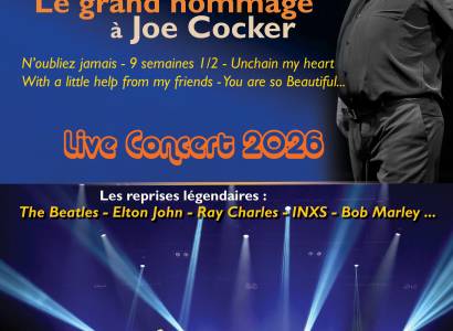 "Tribute Joe Cocker by Gilles Jeffer" - Théâtre du Nymphée