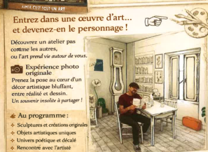 Expérience immersive à l'Atelier de Xzav