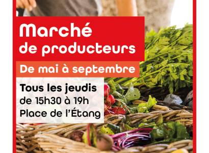 Marché paysan et de producteurs à Cucuron