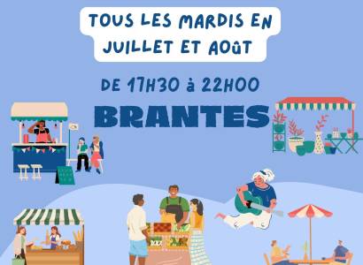 Marché nocturne de Brantes